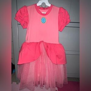 Princess Peach Tulle Dress for Kids
